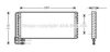 AVA QUALITY COOLING MN5012 Condenser, air conditioning